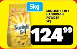 Usave Sunlight 5 in 1 handwash powder offer