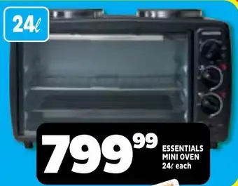 Usave Essentials mini oven offer