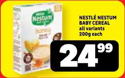 Usave Nestlé nestum baby cereal all variants offer