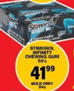 Giant Hyper Stimorol infinity chewing gum offer