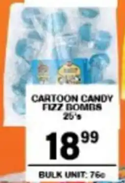 Giant Hyper Cartoon candy fizz bombs offer