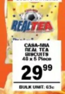 Giant Hyper Casa-mia real tea biscuits offer