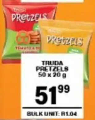 Giant Hyper Truda pretzels offer