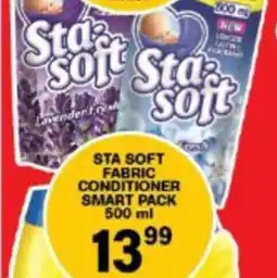 Giant Hyper Sta soft fabric conditioner smart pack offer