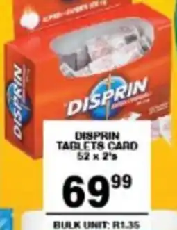 Giant Hyper Disprin tablets card offer