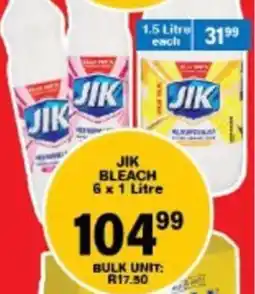 Giant Hyper Jik bleach offer