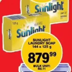 Giant Hyper Sunlight laundry soap offer