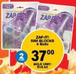 Giant Hyper Zap-it! rim blocks 4 Balls offer