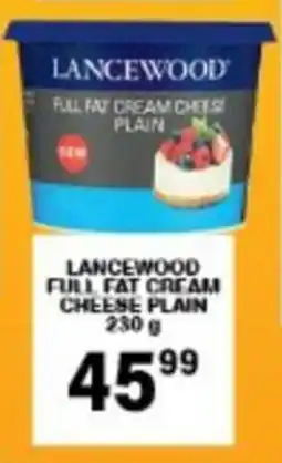 Giant Hyper Lancewood full fat cream cheese plain offer