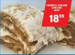 Giant Hyper Carrot cream cheese offer