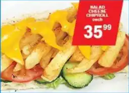 Giant Hyper Salad cheese chiproll offer