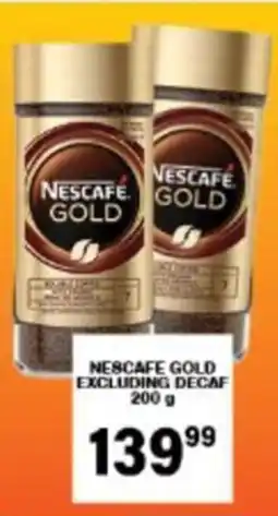 Giant Hyper Nescafe gold excluding decaf offer