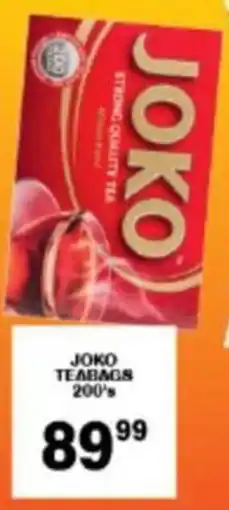 Giant Hyper Joko teabags offer