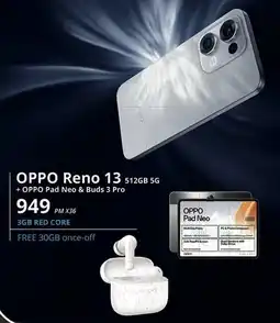 Cellucity OPPO Reno 13 512GB 5G offer