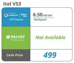 Cellucity Itel V53 offer
