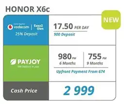 Cellucity HONOR X6c offer