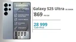 Cellucity SAMSUNG Galaxy S25 Ultra 5G 256GB offer