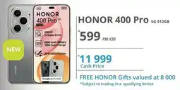 Cellucity HONOR 400 Pro 5G 512GB offer