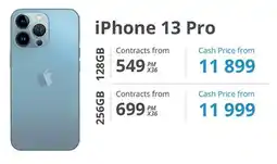 Cellucity iPhone 13 Pro 256GB offer