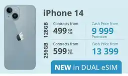 Cellucity iPhone 14 256GB offer