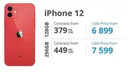 Cellucity iPhone 12 256GB offer