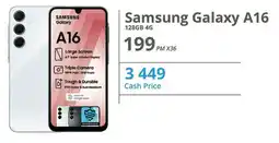 Cellucity Samsung Galaxy A16 128GB 4G offer