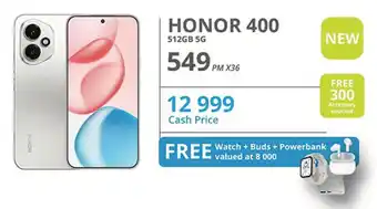 Cellucity HONOR 400 512GB 5G offer