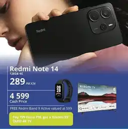 Cellucity Redmi Note 14 128GB 4G offer
