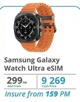 Cellucity Samsung Galaxy Watch Ultra eSIM offer