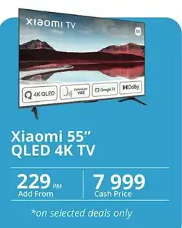 Cellucity Xiaomi 55" QLED 4K TV offer