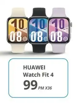 Cellucity HUAWEI Watch Fit 4 offer