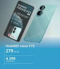 Cellucity HUAWEI nova Y73 offer