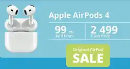 Cellucity Apple AirPods 4 offer