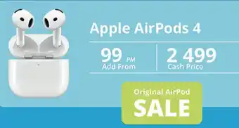 Cellucity Apple AirPods 4 offer