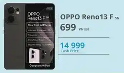 Cellucity OPPO Reno13 F 5G offer