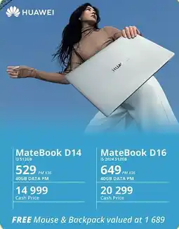Cellucity HUAWEI MateBook D14 offer