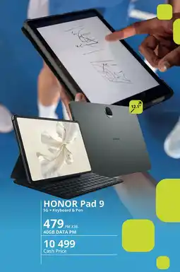 Cellucity HONOR Pad 9 5G + Keyboard & Pen offer