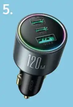 Cellucity Joyroom 120w 3-Port Fast Car Charger offer