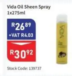 Africa Cash and Carry Vida Oil Sheen Spray offer