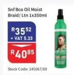 Africa Cash and Carry Snf Bco Oil Moist Braid/Ltn offer