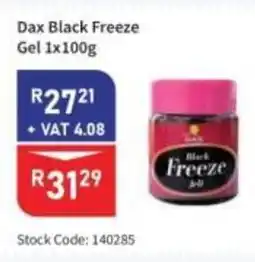 Africa Cash and Carry Dax Black Freeze Gel offer