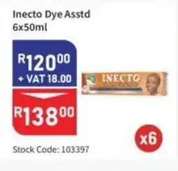 Africa Cash and Carry Inecto Dye Asstd offer