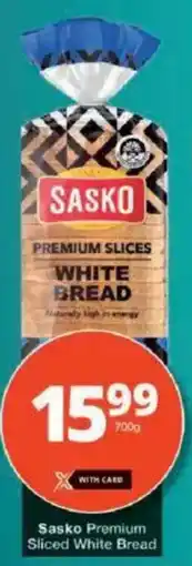 Checkers Sasko Premium Sliced White Bread offer