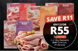Checkers Farmer's Deli Cold Cuts All Variants offer