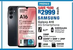 OK Furniture Samsung Galaxy A16 4G Smartphone offer
