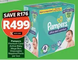 Checkers Pampers ultra skin comfort offer