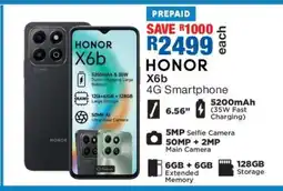 OK Furniture HONOR X6b 4G Smartphone offer