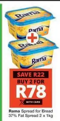 Checkers Rama Spread For Bread offer