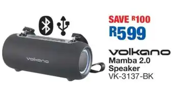 OK Furniture Volkano Mamba 2.0 Speaker VK-3137-BK offer