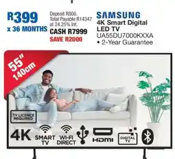 OK Furniture Samsung 4K Smart Digital LED TV offer
